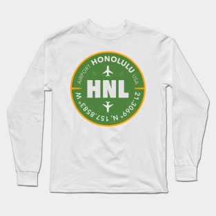 Honolulu green Pacific Long Sleeve T-Shirt